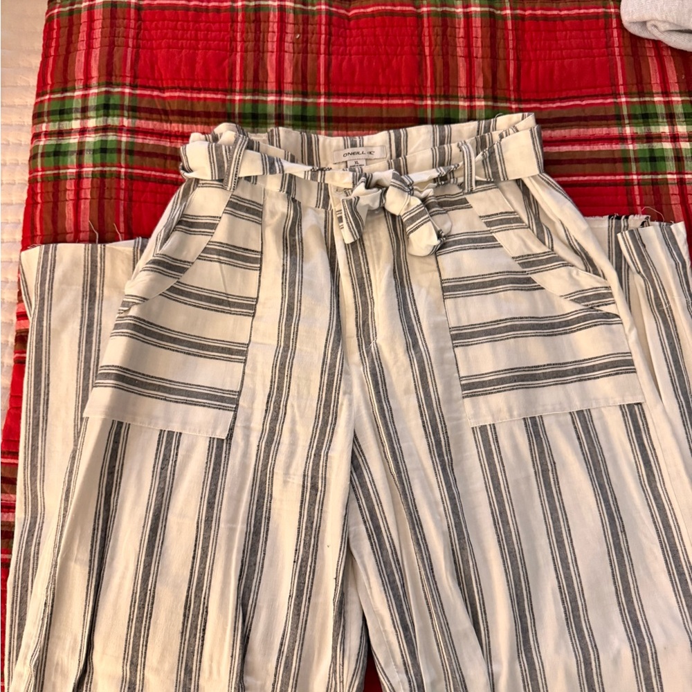 O'Neill Monochrome Striped Trousers
